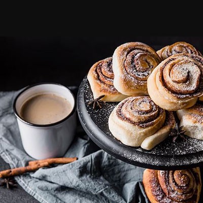 Cinnamon rolls e tè