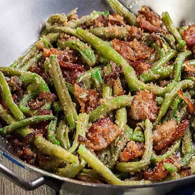 Fagiolini e Pancetta