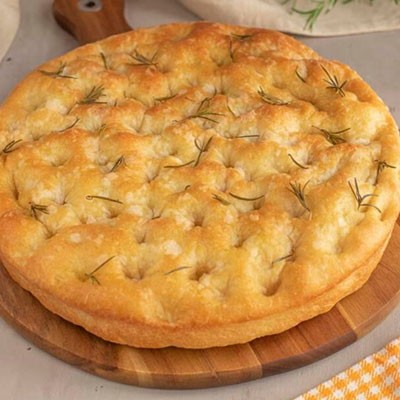 ricette di carnevale per bambini: focaccia alta