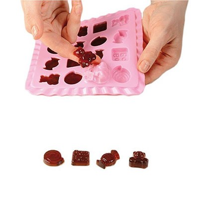 stampi in silicone per gelatine e caramelle gommose