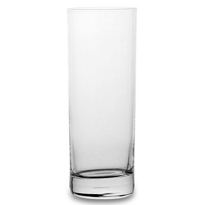 Bicchiere highball liscio per cocktail con ghiaccio