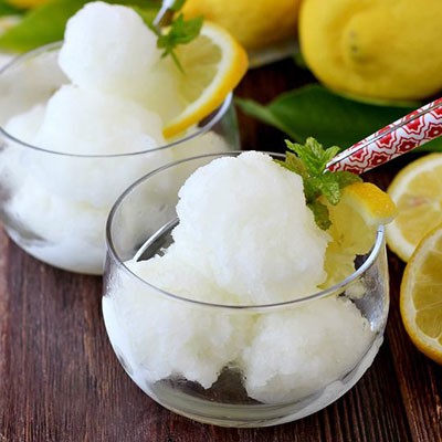 Granita al limone