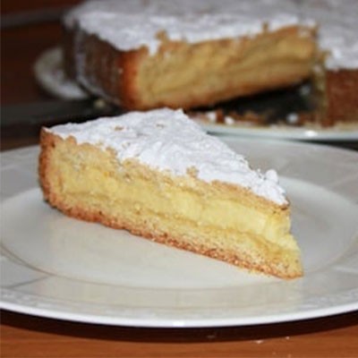 torta della nonna senza pinoli