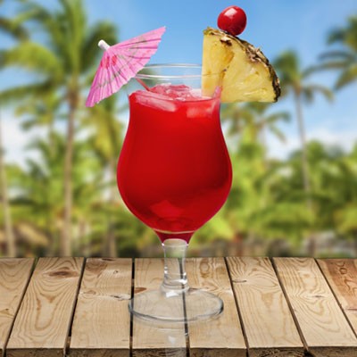 Cocktail con ombrellino