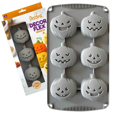 Stampo in silicone per zucchette di Halloween