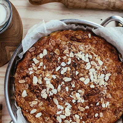 Torta all'Arancia e Mandorle