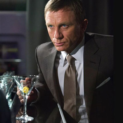 James Bond con Martini Vesper