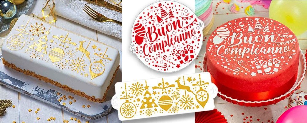 Come usare gli stencil per torte