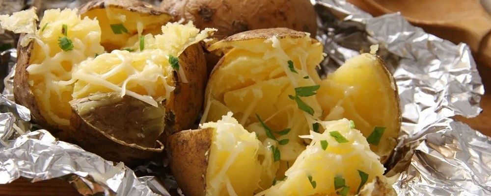 Ricetta patate al cartoccio farcite