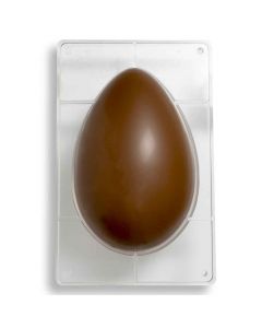 Stampo per Uova di cioccolato da 500g in policarbonato