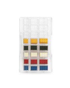 Stampo 24 cioccolatini mattoncini Lego