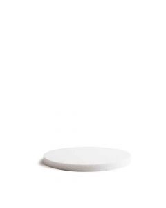 Base rotonda in polistirolo bianco h 2,5 Ø25 cm