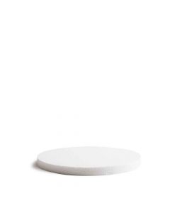 Base rotonda in polistirolo bianco h 2,5 Ø35 cm