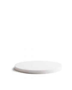 Base rotonda in polistirolo bianco h 2,5 Ø40 cm