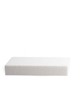 Base rettangolare in polistirolo bianco h5 40x60 cm