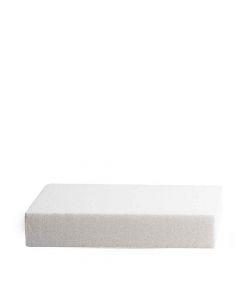 Base quadrata in polistirolo bianco h5 40x40 cm