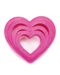 Set 4 Cutters Tagliapasta Decora Cuore