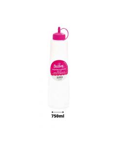 Dispenser Dosatore in plastica con beccuccio fine e scala graduata 750 ml