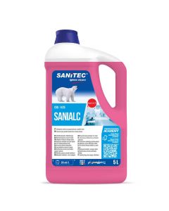 Sanialc detergente solventato asciugarapido Sanitec 5 L