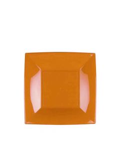 Piatti quadrati piccoli lavabili per microonde mango 18x18 cm