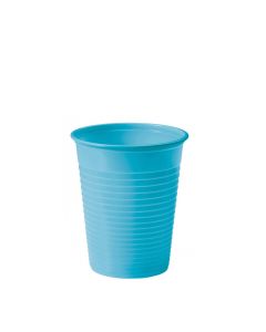 Bicchieri di plastica colorati DOpla Colors 200cc azzurro turchese