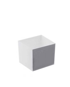 Bicchierini monoporzione quadrati Goldplast Cube 60cc bianchi