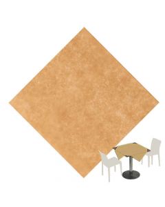 100 Tovaglie coprimacchia tessuto non tessuto TNT 100x100cm Tabacco