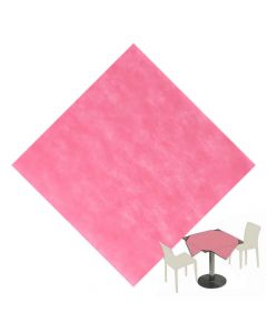 100 Tovaglie coprimacchia tessuto non tessuto TNT 100x100cm Rosa