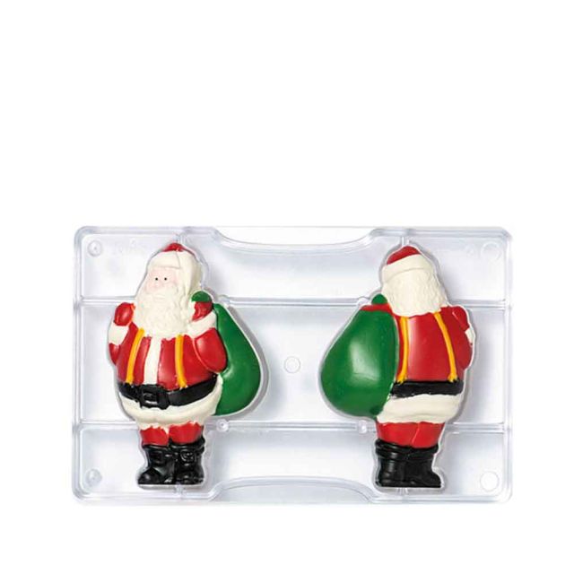 1 Stampo Babbo Natale 2 cavità