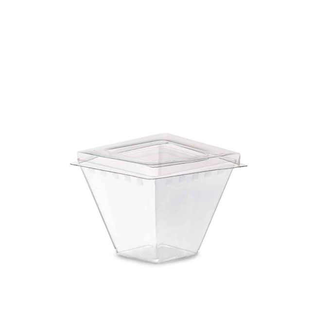 Bicchierini monoporzione Cupido 58cc con coperchio