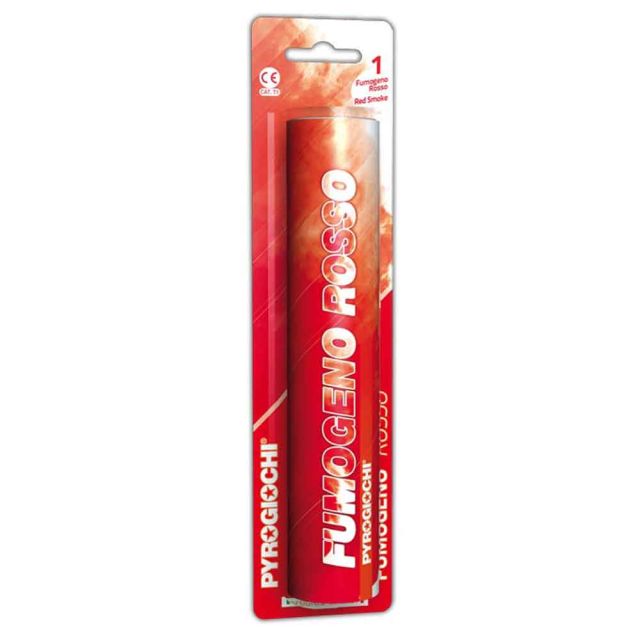 Fumogeno colorato rosso