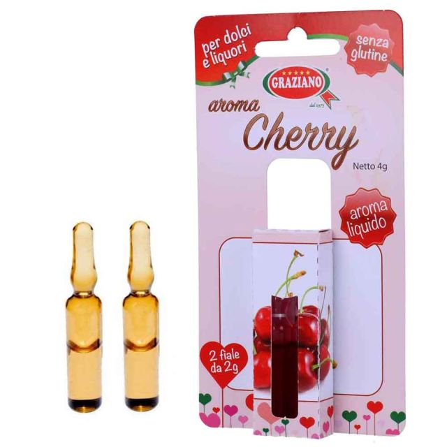 Aroma liquido per dolci gusto Ciliegia 4g 2 fialette