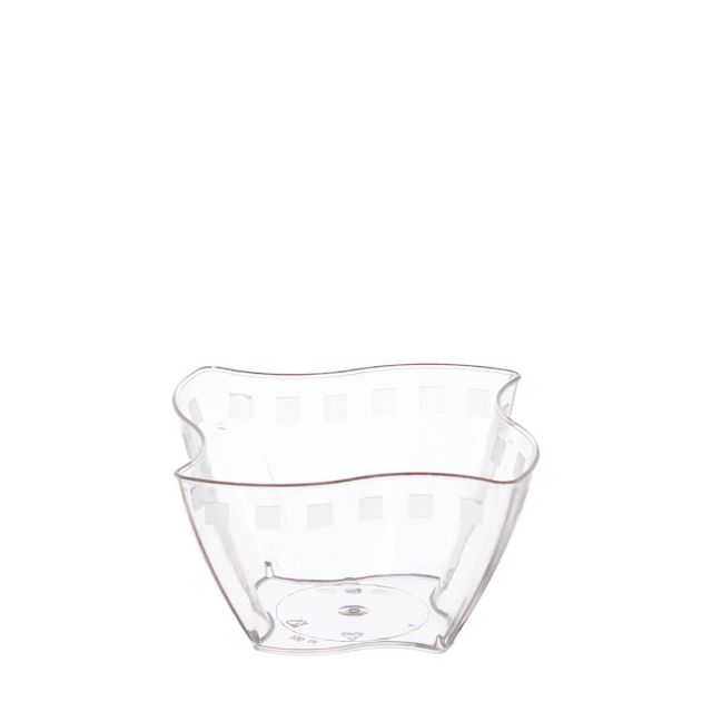Coppetta Elika 60cc in plastica trasparente