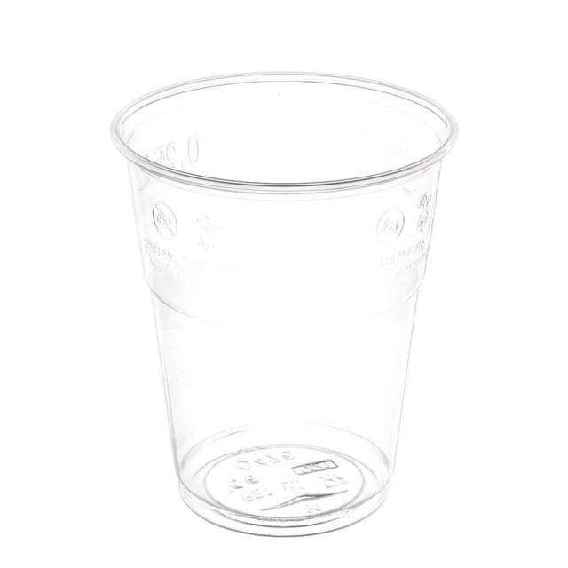 50 Bicchieri Kristal monouso in plastica PET trasparente 350cc