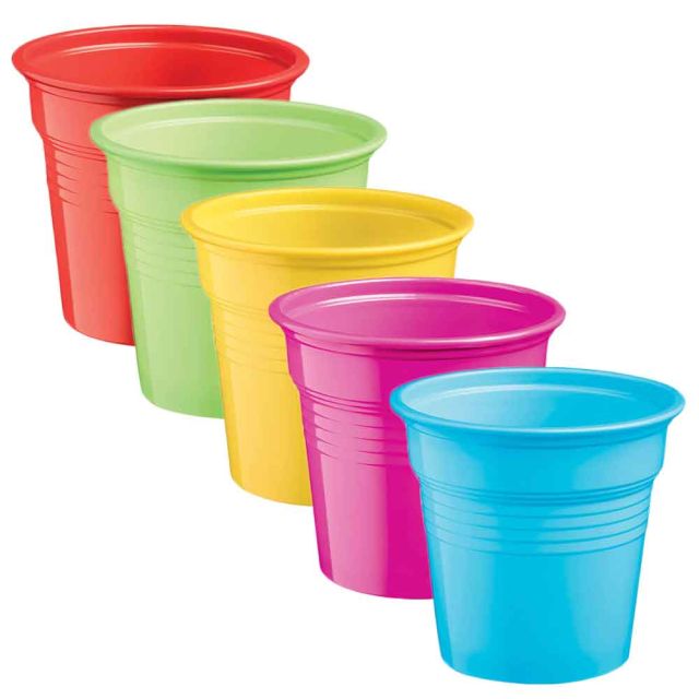 Bicchierini shot 80ml DOpla Colors in tanti colori vivaci