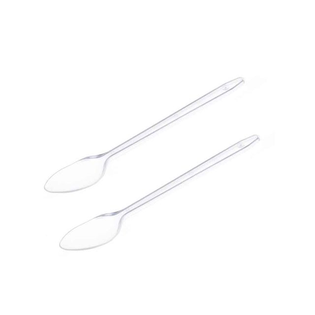 400 Cucchiaini per granita PLA compostabile trasparente 15cm