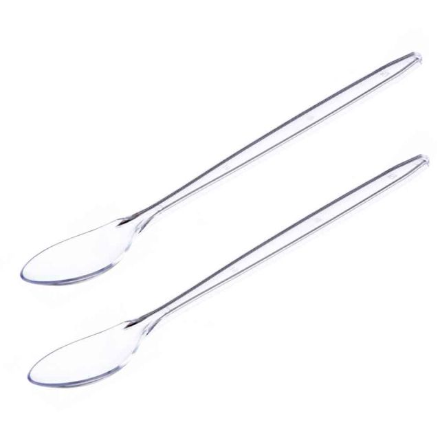 200 Cucchiaini per granita PLA compostabile trasparente 19cm