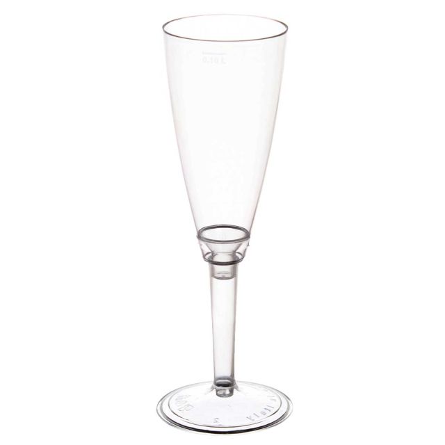 Flutes trasparenti calici Poloplast gambo lungo