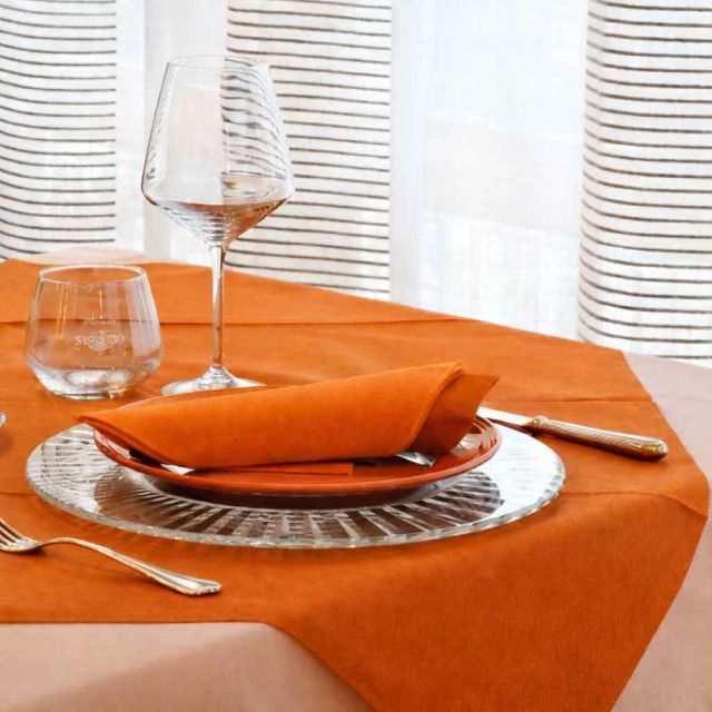 Coprimacchia PapoLab TNT 100x100cm Arancione