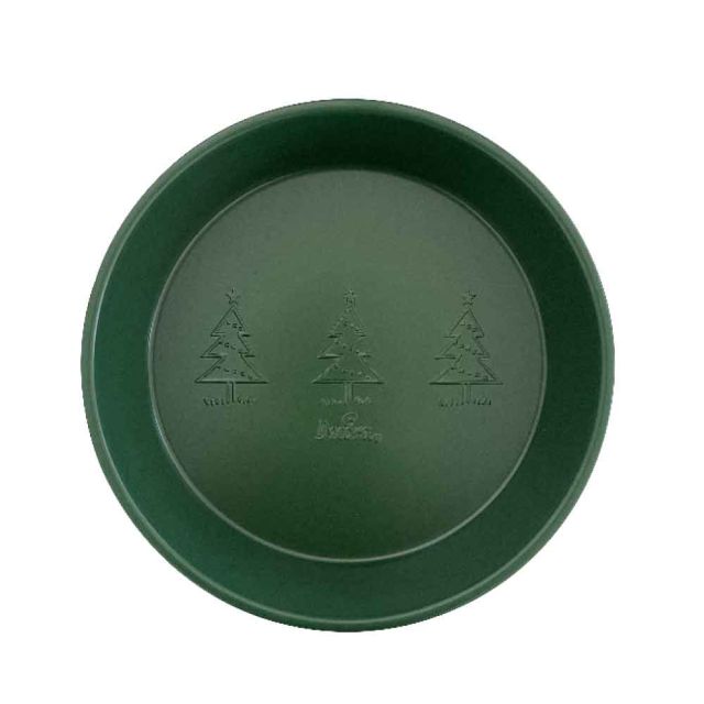 Stampo tondo verde per cottura Ø24,5cm