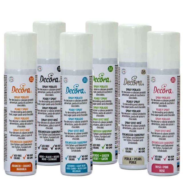 Colorante spray  perlato 75ml colori a scelta