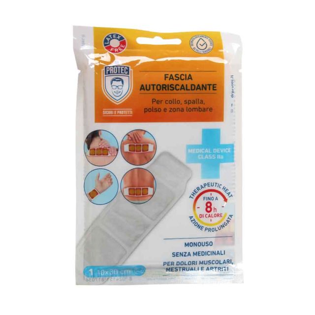 Fascia autoriscaldante per dolori muscolari 10 x 30 cm per dolori articolari muscolari e mestruali