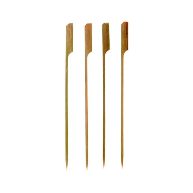 Forchettine di legno 18cm 1 punta per aperitivo