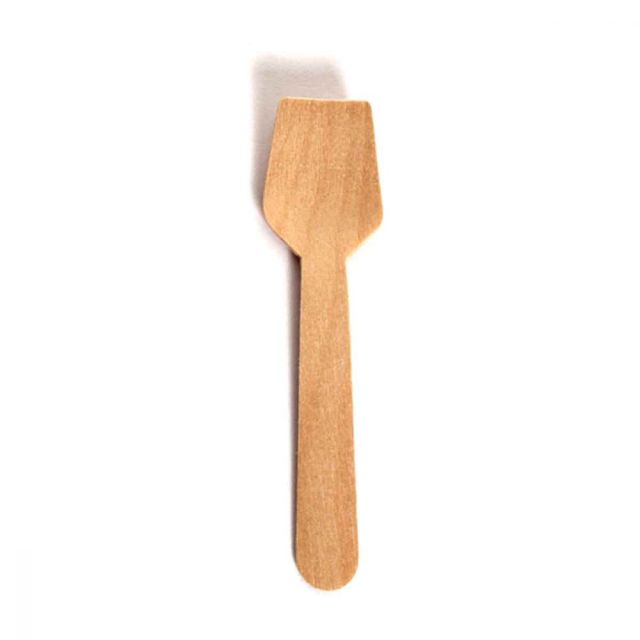Paletta cucchiaino di legno per gelato 9,5cm
