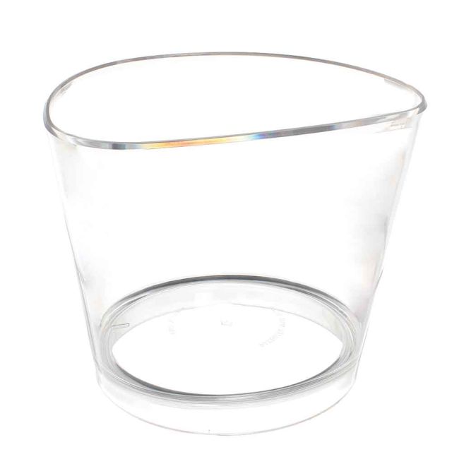 Secchiello per ghiaccio Cestello spumantiera portabottiglie Mida grande trasparente