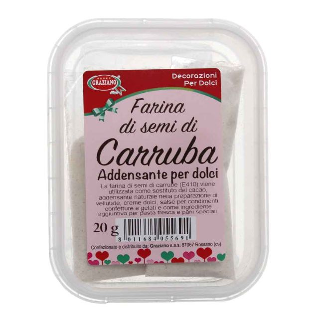 Farina di semi di Carrube addensante naturale 20 g