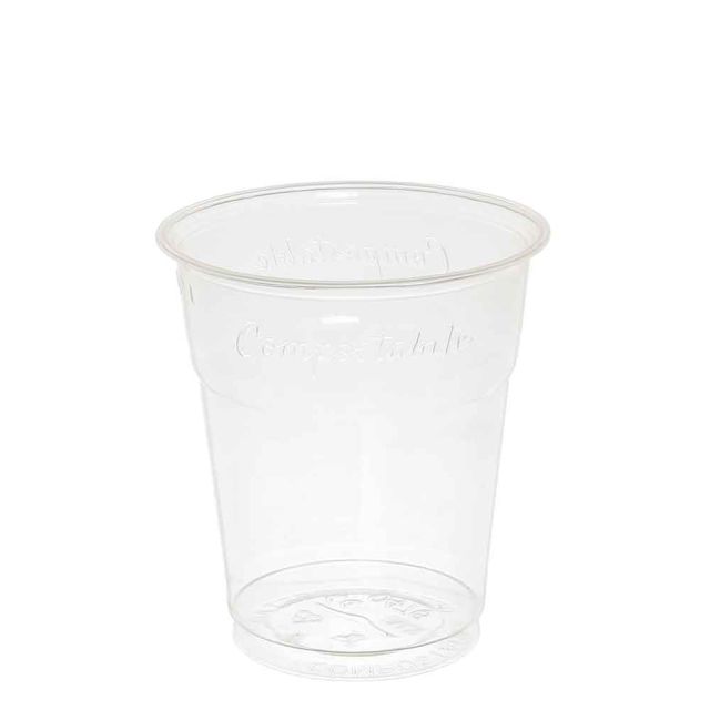 50 Bicchieri Kristal BIO compostabili in PLA 250 ml
