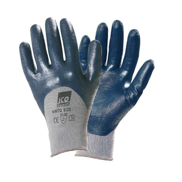 1 Paio guanti da lavoro riutilizzabili in nylon Icoguanti NYLON NT 3/4