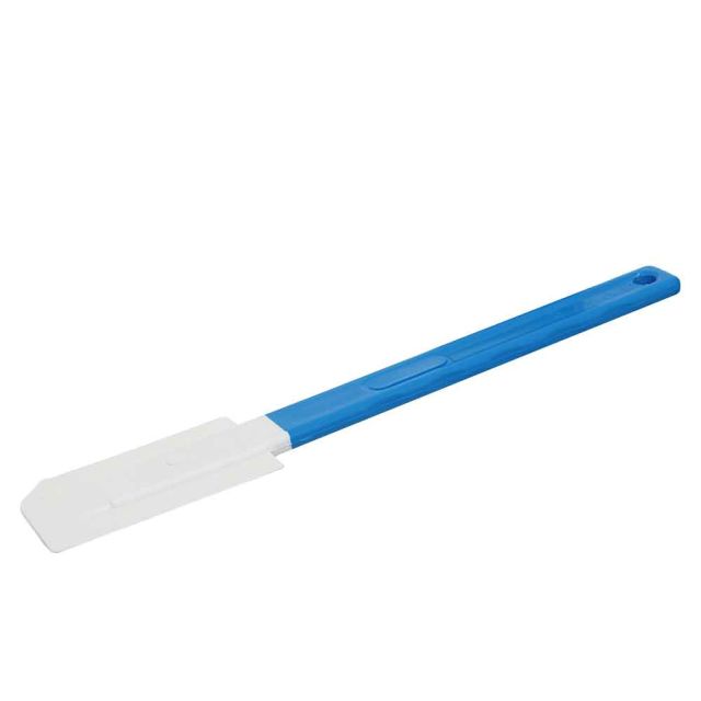 Spatola in gomma morbida flessibile con manico blu