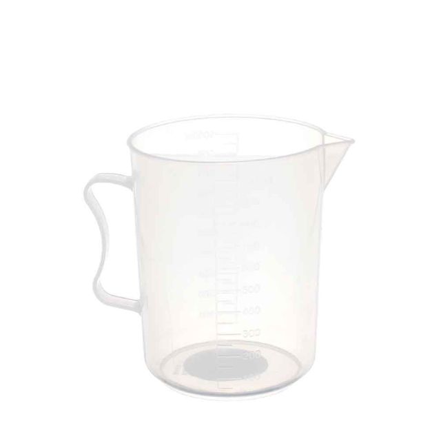 Brocca in plastica trasparente con scala graduata incisa 1000 ml